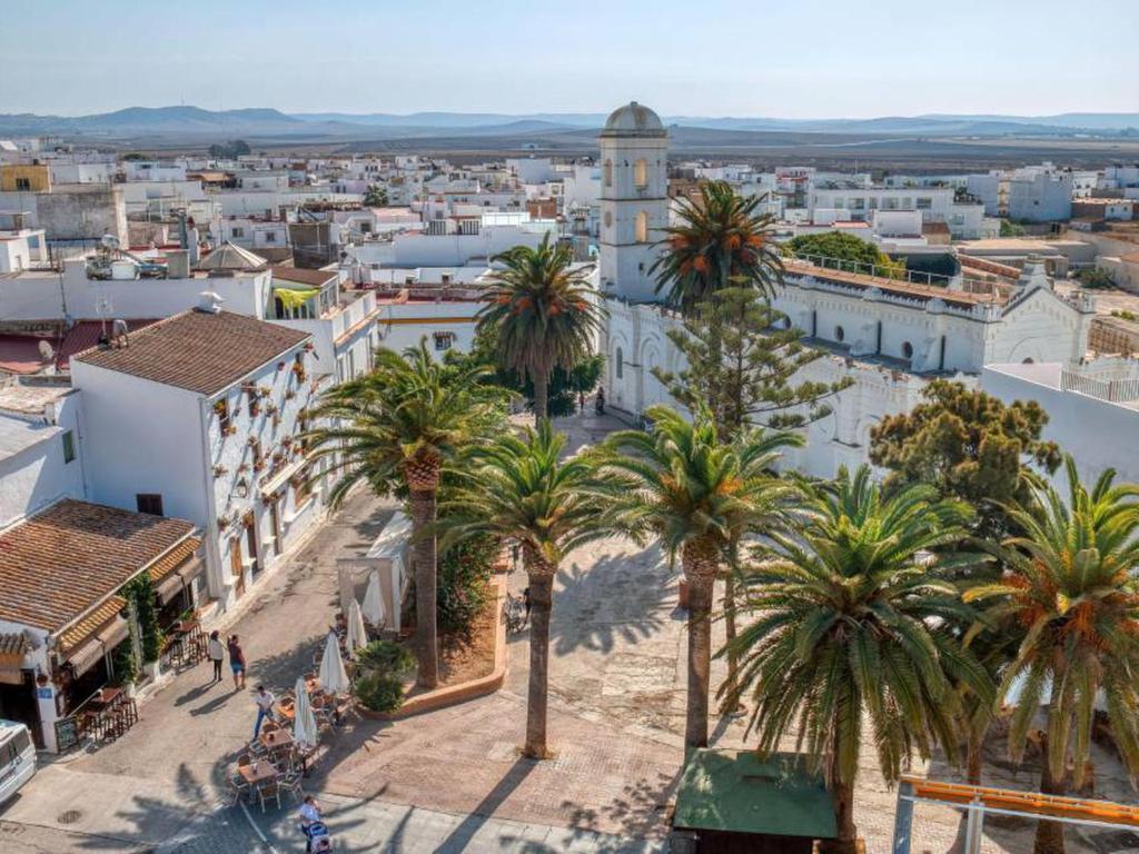 Widok na miasto Conil de la Frontera z tego apartamentu