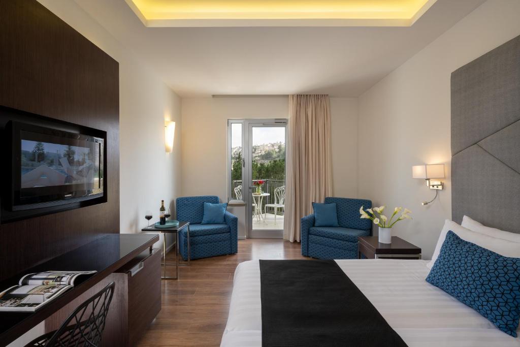 Posezení v ubytování Hotel Yehuda