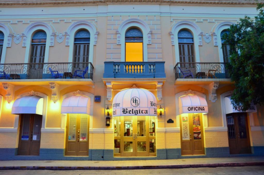 Exteriér nebo vchod ubytování Boutique Hotel Belgica