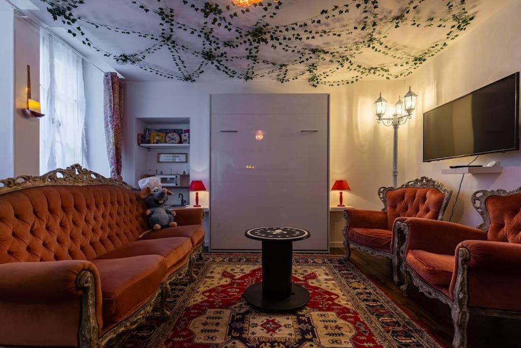 Posedenie v ubytovaní L'appart chez Remy