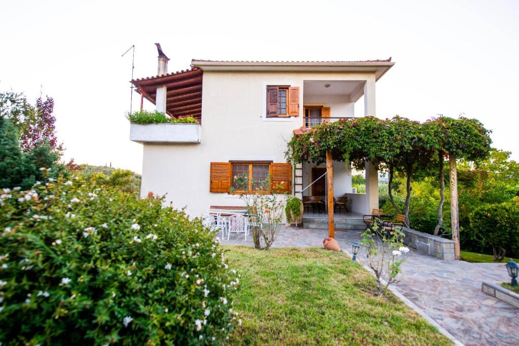 Zahrada ubytování Messini Agrilia Residence