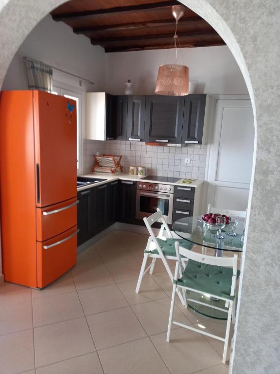 Kuchyň nebo kuchyňský kout v ubytování Ebatis Guesthouse