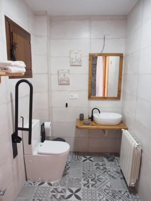 Kúpeľňa v ubytovaní Alojamiento Encarnación