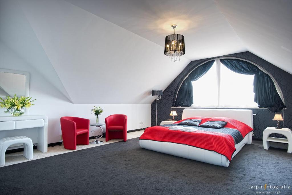 Posteľ alebo postele v izbe v ubytovaní Hotel Millenium