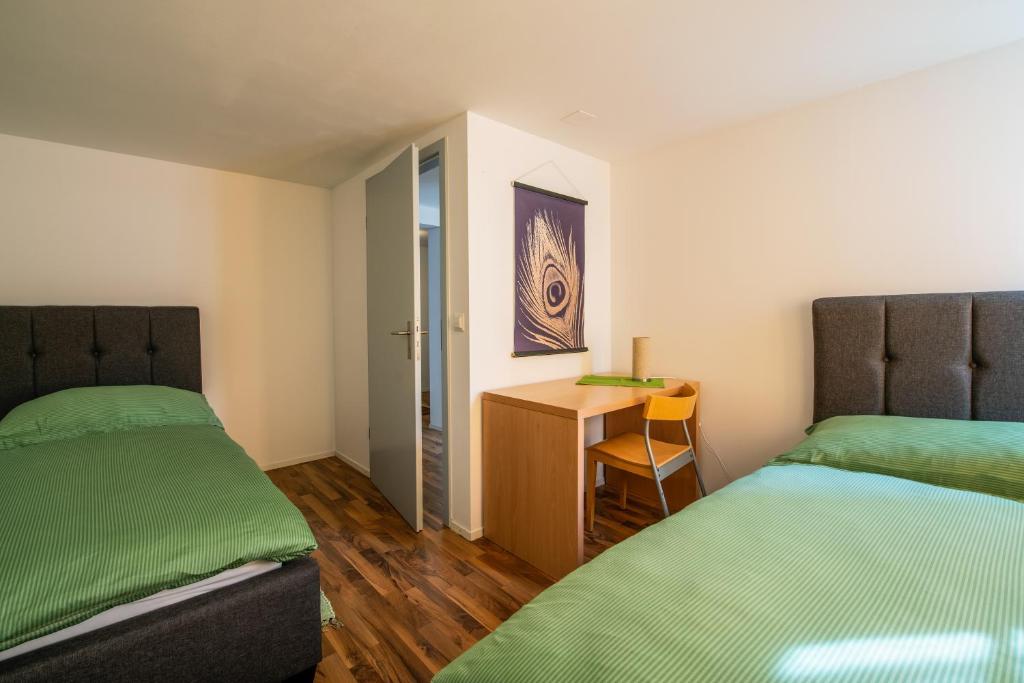 Posezení v ubytování Schützenmatt Ferienwohnung