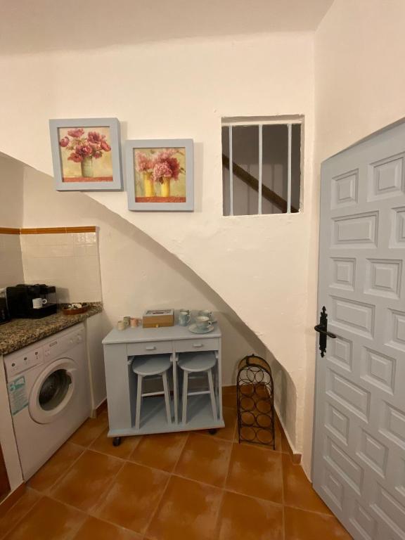 Kuchyň nebo kuchyňský kout v ubytování Acogedora Casa Rural en Olvera La Morada