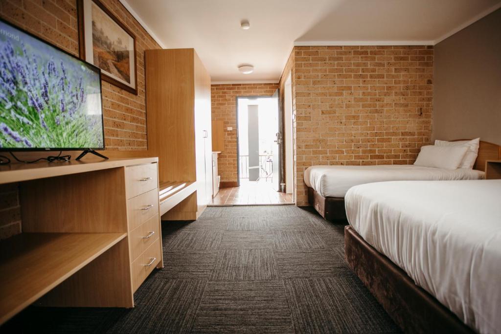 Colonial Motel Richmond - Luxe Tweelingzaal