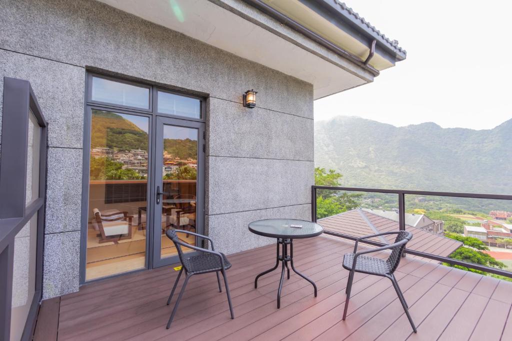 Nespecifikovaný výhled na hory nebo výhled na hory při pohledu z bed and breakfast