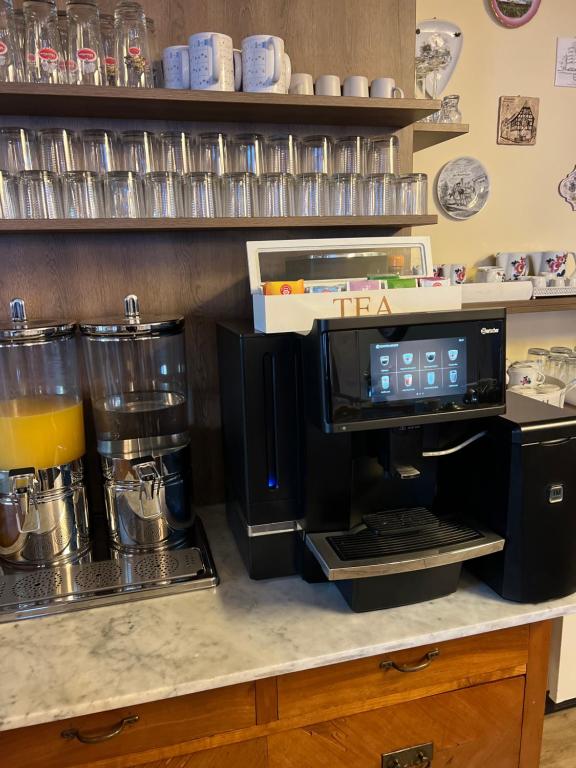 Coffee and tea making facilities at Haus Kärnten