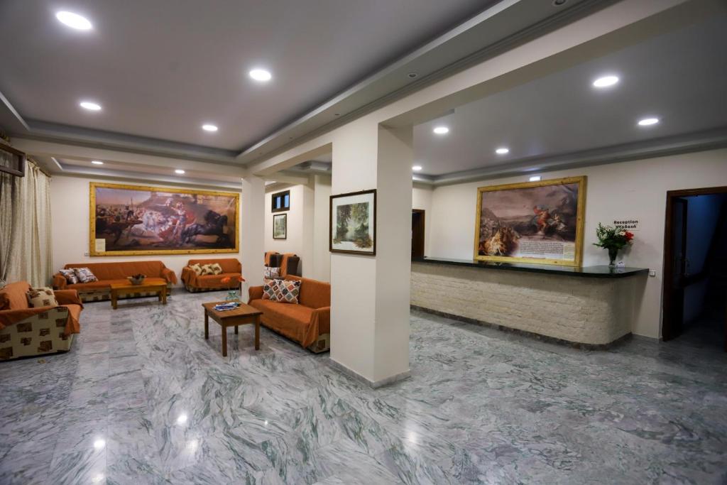 Posezení v ubytování Bastas Hotel & Studios