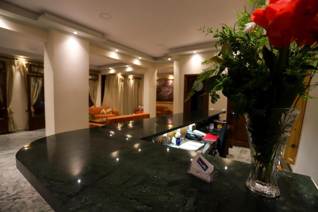 Posezení v ubytování Bastas Hotel & Studios