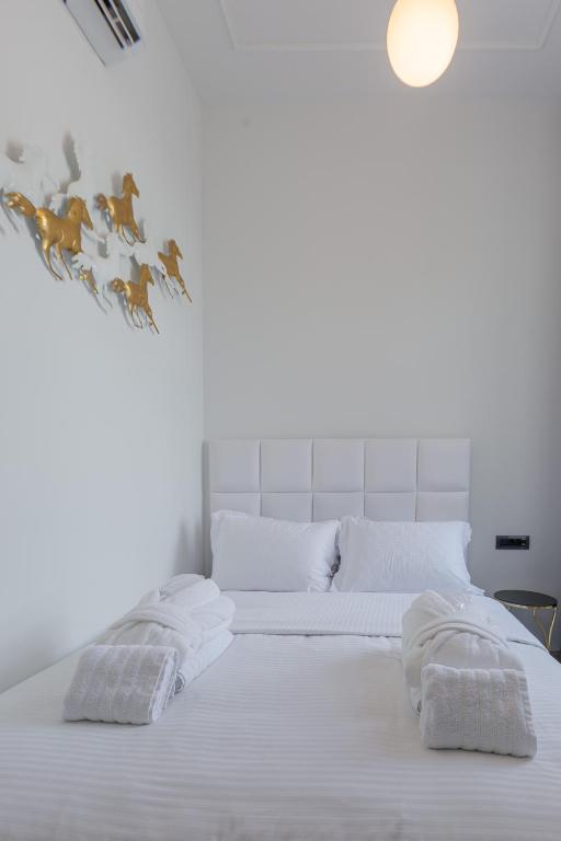 Postel nebo postele na pokoji v ubytování Residenza di Fedralia
