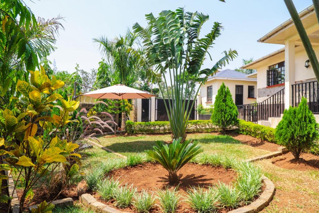 Zahrada ubytování Villa Winga Deluxe Hotel