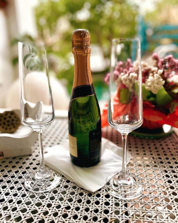 Nápoje v ubytování Chambres d'hôtes & spa Le Jardin de Ravintsara