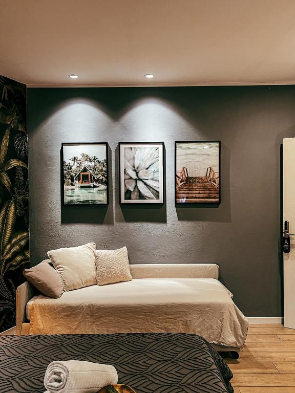 Posteľ alebo postele v izbe v ubytovaní B&B SALUS CIVICO 23