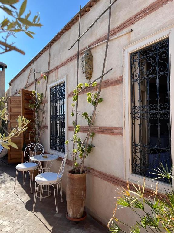 Patio nebo venkovní prostory v ubytování Riad Al Massarah