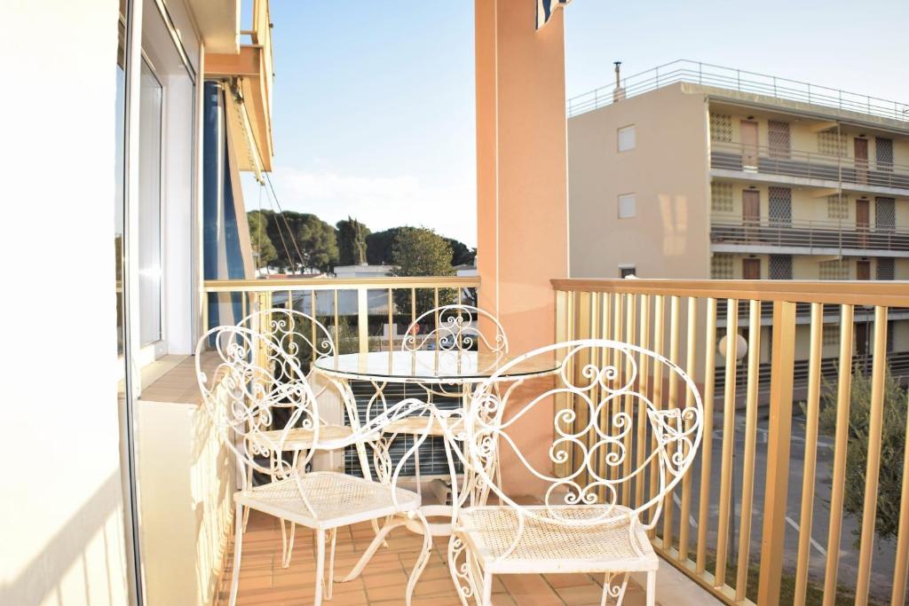 Balkón nebo terasa v ubytování Hermoso Apartamento Vintage