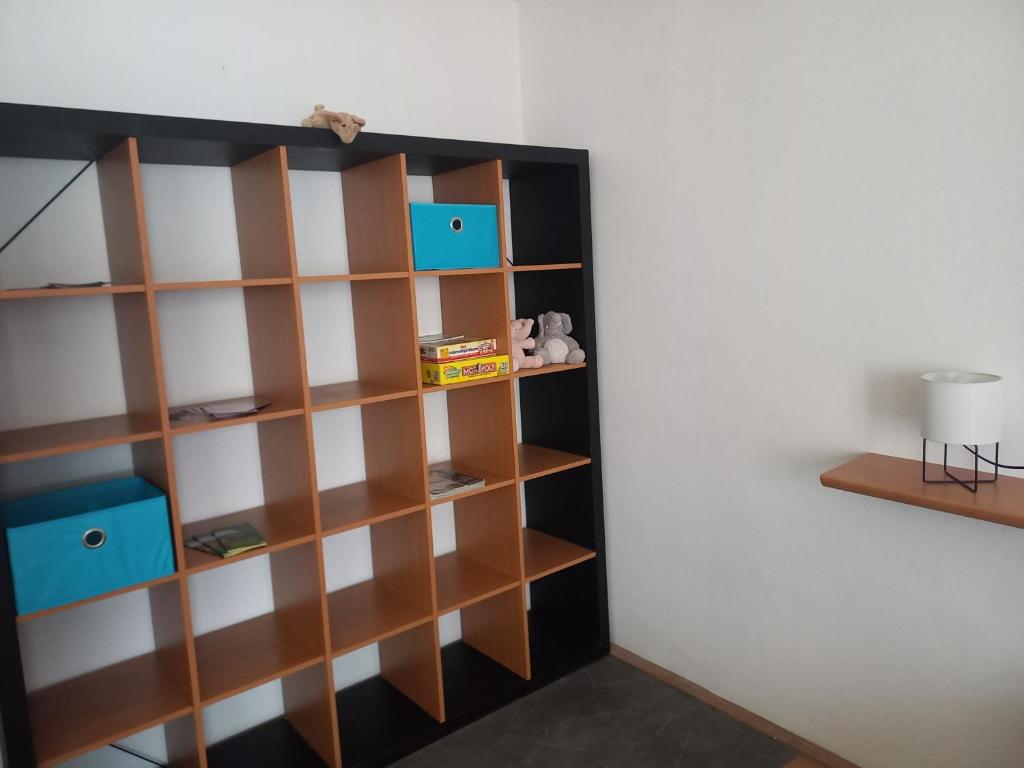 Knižnica v apartmáne