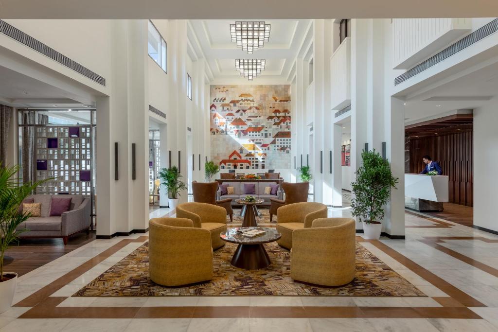 Posezení v ubytování Vivanta Mangalore Oldport Road - Formerly Known as Taj Manjarun