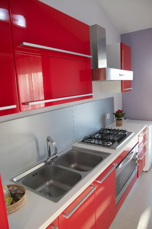 Kuchyňa alebo kuchynka v ubytovaní Ki Vista Apartment