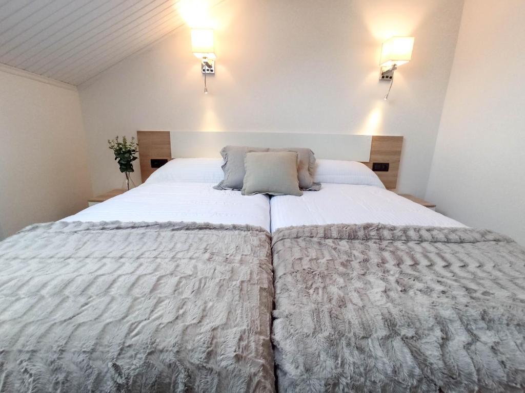 Postel nebo postele na pokoji v ubytování Apartamento Los olmos