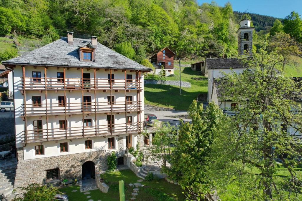 Budova, kde se apartmán nachází