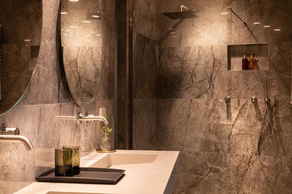 Koupelna v ubytování Litta Palace Milano