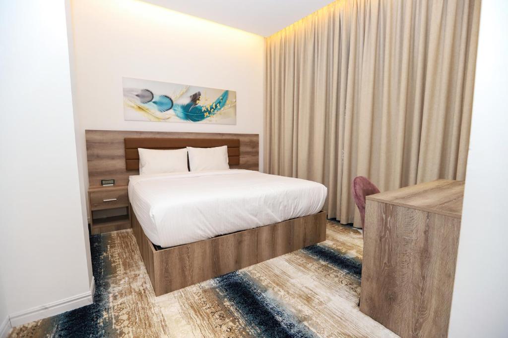 Postel nebo postele na pokoji v ubytování فندق المدينة القديمة Old Town Hotel