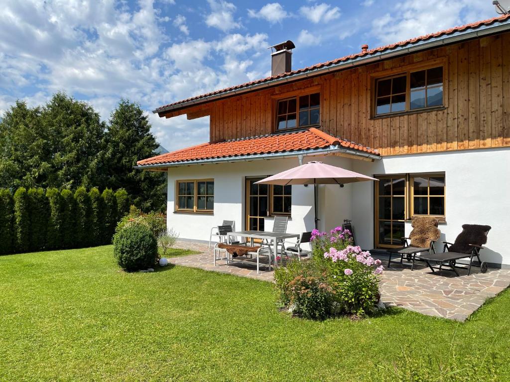 Vonkajšia záhrada v ubytovaní Haus Sieben Zwerge