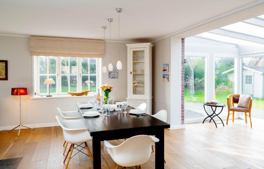 Posezení v ubytování Seaside Lodge Sylt