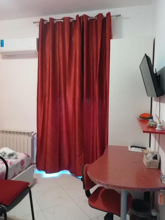 TV a/nebo společenská místnost v ubytování Casa Silvia