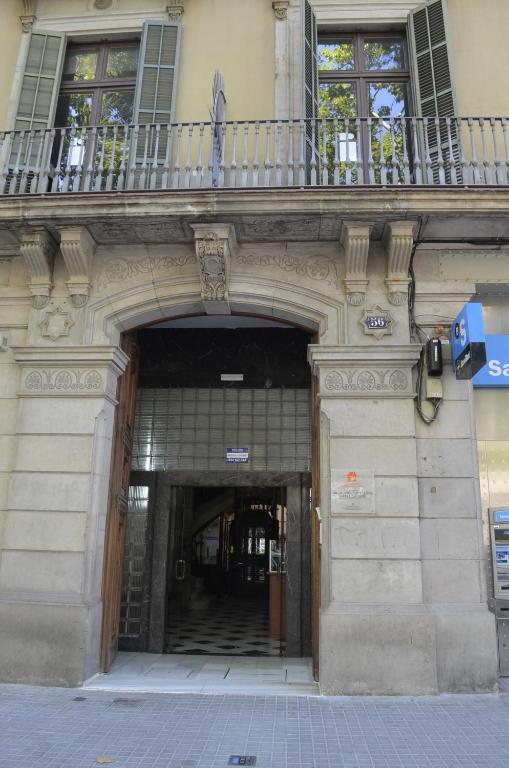 A fachada ou entrada em 360 Hostel Borne