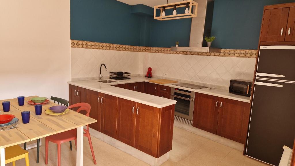 A kitchen or kitchenette at El Callejón