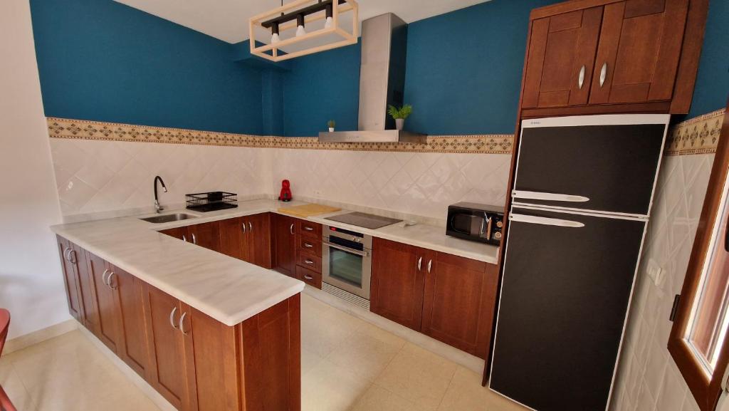 A kitchen or kitchenette at El Callejón