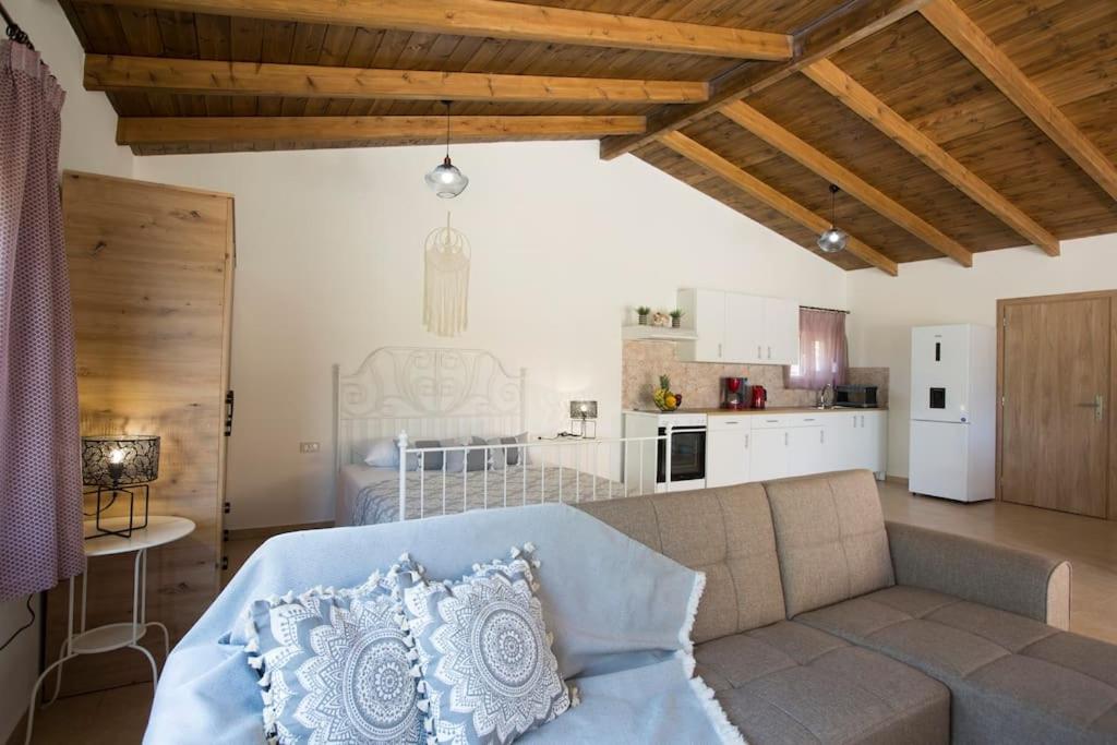 Kuchyň nebo kuchyňský kout v ubytování Serenity Studio Beach Home