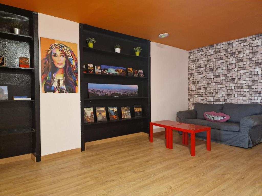 Posezení v ubytování Arc House Barcelona