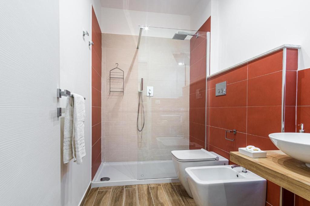 Kúpeľňa v ubytovaní FLOWER SUITE B&B