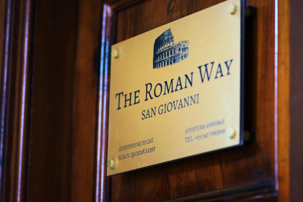 The Roman Way San Giovanni tanúsítványa, márkajelzése vagy díja