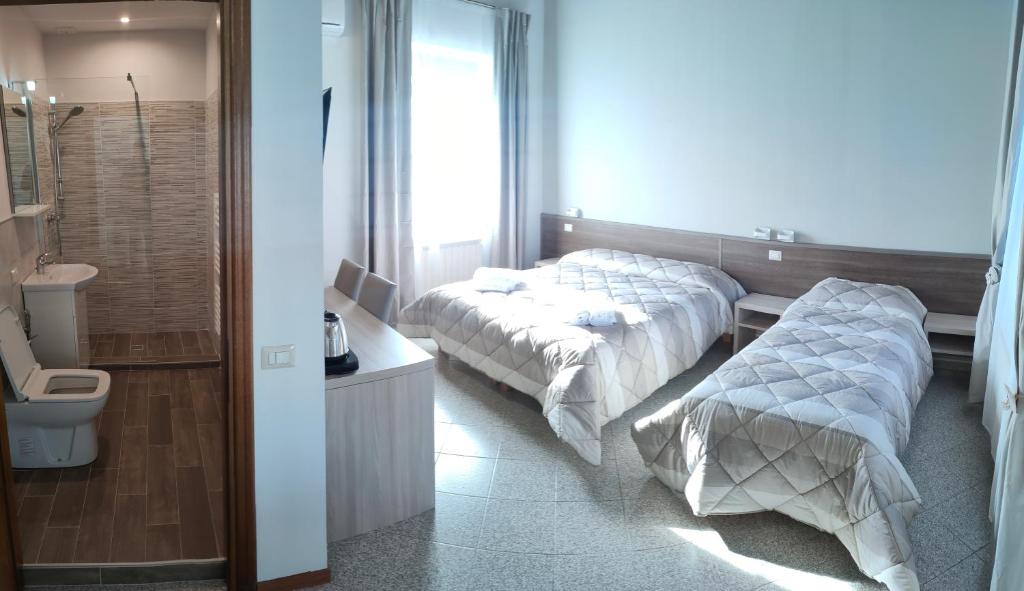 Koupelna v ubytování La Corte Felice