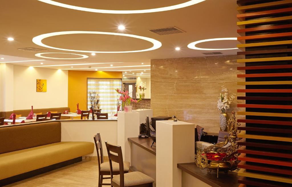 Posezení v ubytování Golden Fruits Business Suites