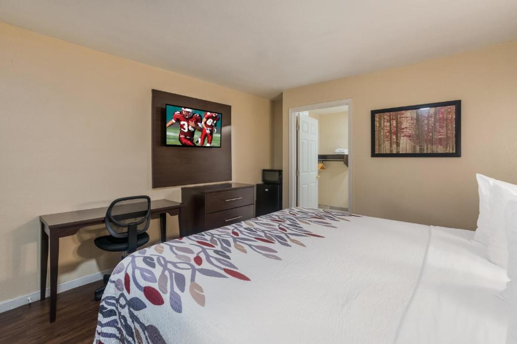Red Roof Inn Stockton - Deluxe King Room Acceso A Discapacidad