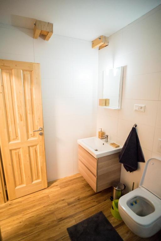 Koupelna v ubytování Apartmán Remedy