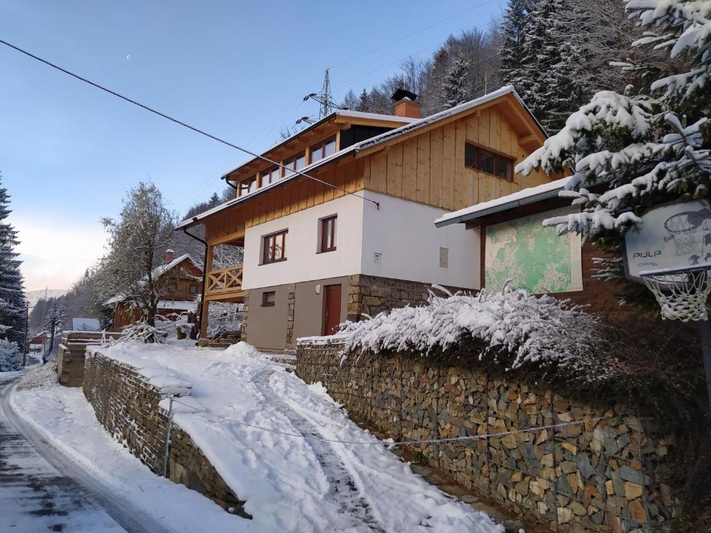 Apartmán Remedy v zimě