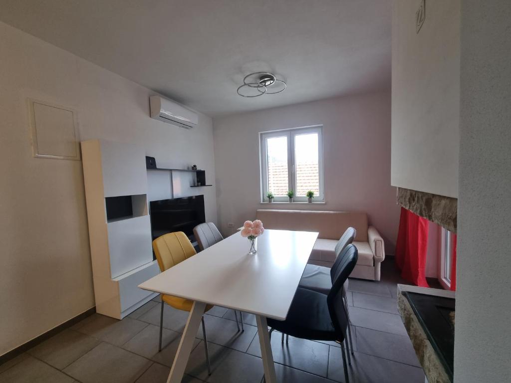 Posezení v ubytování Apartments Žman
