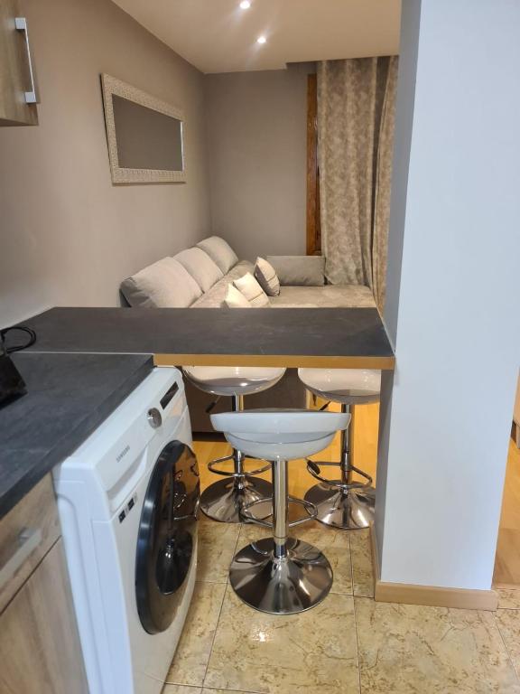 Kuchyň nebo kuchyňský kout v ubytování Apartamento Zaragoza Centro