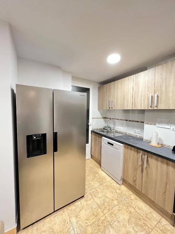 Kuchyň nebo kuchyňský kout v ubytování Apartamento Zaragoza Centro