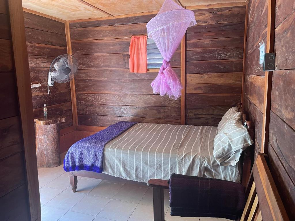 Postel nebo postele na pokoji v ubytování CASADOS RANCH