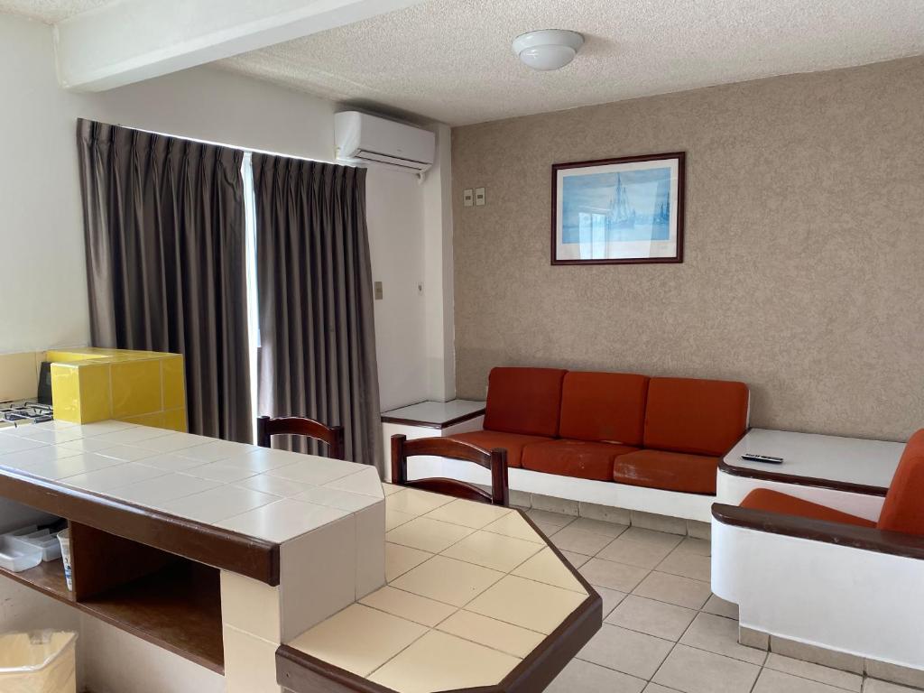 Posezení v ubytování Hotel Suites Regina