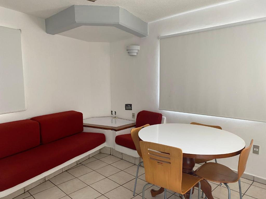 Posezení v ubytování Hotel Suites Regina