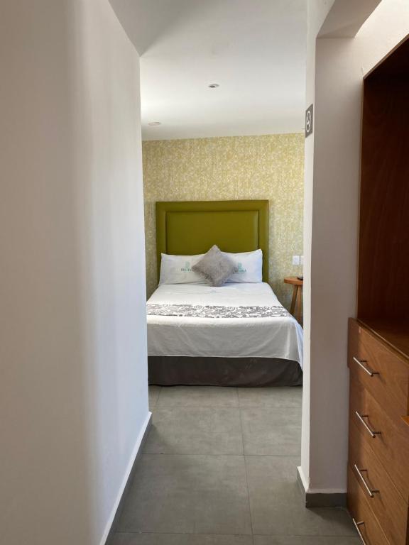 Postel nebo postele na pokoji v ubytování Hotel Suites Regina
